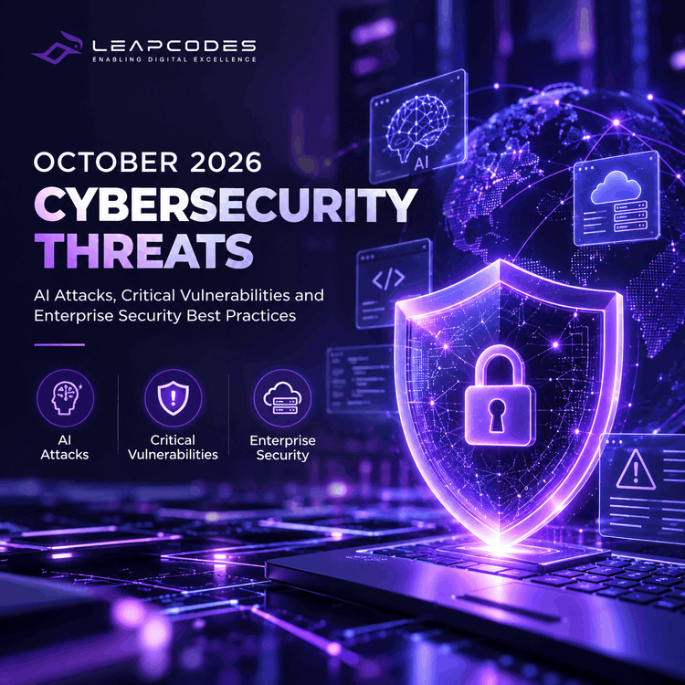 October 2026 Cybersecurity Threats: AI Attacks, Critical Vulnerabilities and Enterprise Security Best Practices